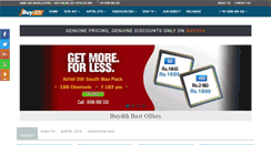 Desktop Screenshot of buydth.com