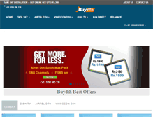 Tablet Screenshot of buydth.com